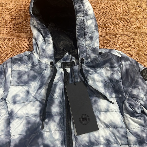 NWT CANADA GOOSE RICHMOND DOWN HOODED PUFFER JACKET IN HAZE PRINT - Picture 6 of 15